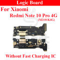 Charging Logic Board For Xiaomi Redmi Note 10 Pro 4G Charging Port For (M2101K6G) USB Plug PCB Dock Connector Replacement Parts. 