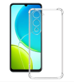 Vivo Y04 Transparent Clear Slim Soft TPU Cover Case With Bumper. 