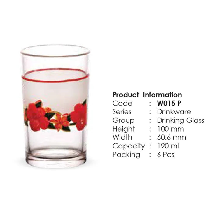 Crystal%20Clear%20Joba%20Print%20Juice/Drinking%20Glass%20Set%20OLiLA%20W015%20P%20(6%20Piece)%20-%20Image%204