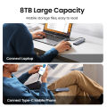 UGREEN M.2 NVMe SATA SSD Enclosure Adapter, Dual Protocol 10Gbps USB 3.2 Gen2, USB C External Enclosure Supports M and B&M Keys and Size 2230 /2242 /2260 /2280 SSDs. 