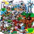 Compatible with LEGO NINJAGO® Minecraft Treehouse bricks to build educational toys for boys and children.