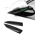 4Pcs Universal Carbon Fiber Car Rearview Mirror Trim Side Mirror Protector Guard. 