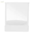 Non Reversing Mirror 23x19cm Versatile Use Stable Clear Cosmetic Stand Mirror for Bedroom. 