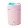 USB Electric Aromatherapy with LED Colorful Light RGB Oil Diffuser Ultrasonic Air Humidifier Mist Maker for Home Office and Car. 