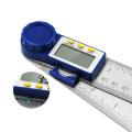 KOGEEK 2 in 1 digital angle gauge measuring instrument level 200mm multifunctional protractor woodworking ruler 0-200 digital display angle.