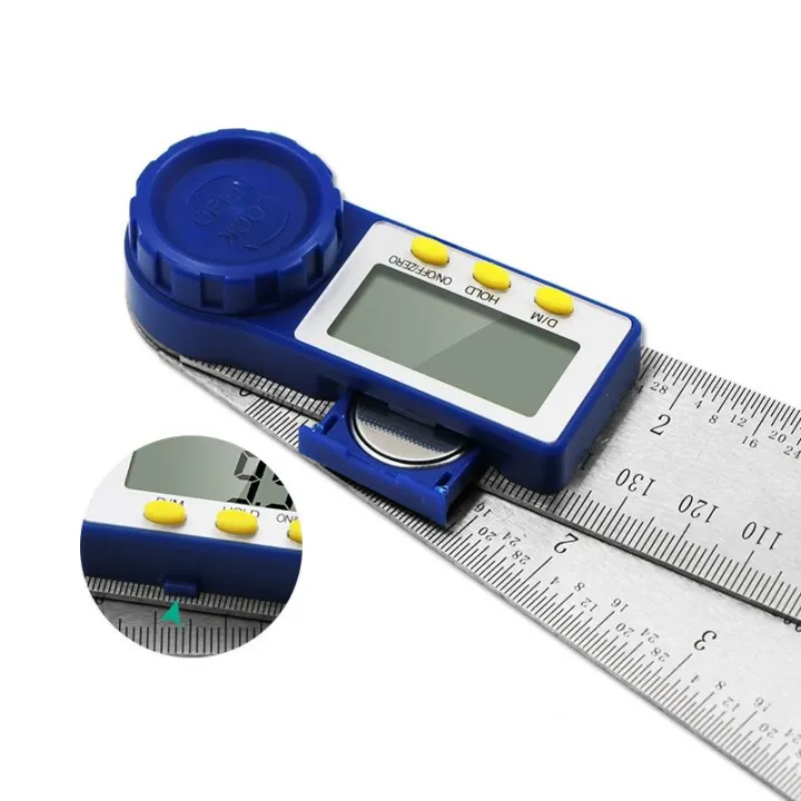 KOGEEK%202%20in%201%20digital%20angle%20gauge%20measuring%20instrument%20level%20200mm%20multifunctional%20protractor%20woodworking%20ruler%200-200%20digital%20display%20angle%20-%20Image%204