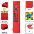 Silicone Remote Control Case For SONY RMF-TX810U TX811U TX910U 2023 Smart TV Remote Control Dustproof Cover Sleeve with Lanyard. 
