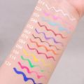 12 Colors Colorful Liquid Eyeliner Pen Waterproof Long Lasting No Blooming Eye Liner Quick Drying Matte Colored Eye Liner.