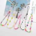 Alien Beautiful Flowers Star Beads Phone Chain Lanyard for Women Acrylic Pearl Clay Phone Case Strap Charm Jewelry Accessories. 