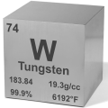 High-Precision 0.39 Inch Elemental Metal Density Square Kit Parts - Tungsten, Titanium, Copper, Magnesium, Nickel, Zinc. 