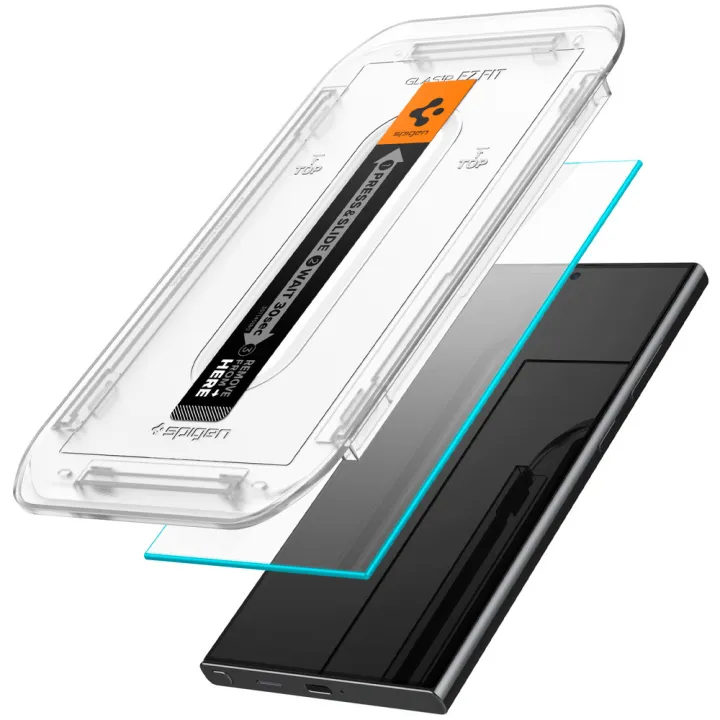 Samsung%20Galaxy%20S24%20Ultra%20Spigen%20Glas.tR%20Ez%20Fit%20Tempered%20Glass%20Screen%20Protector%20-%209H%20-%201%20Pcs.%20-%20Image%203