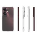 Oppo Reno 11F 5G/Oppo F25 Pro Premium Silicone Case Crystal Clear Soft TPU Ultra-Thin Transparent Flexible Protective Mobile Phone Back Cover. 