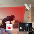 TUGARD G34 Tuya 433MHz Wireless Accessories WIFI 4G 3G Home Security Alarm System 11 Languages Burglar Host APP Remote Control. 