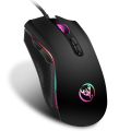 Hongsund Upgraded version RGB Light 7200DPI Macro Programmable 7 Buttons Optical USB Wired Mouse Gamer Mice computer Gaming. 