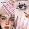 Quick Drying Ultra-thin Eyeliner Liquid Long Lasting Waterproof Natural Eyeliner Non-Smudge Eyes Liner Beauty Makeup. 