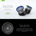 (New)QCY BOX1 Portable Mini Speaker Wireless Music Metal V4.2 Bluetooth Loudspeakers. 