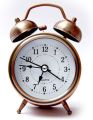 Round Cooper Twin Bell Alarm Clock, Size: Standard,. 