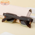 Polarized Square Sunglasses Men 2024 Luxury Brand Designer New Fashion Rectangle Sun Glasses For Women Driving Shades Eyewear.