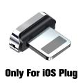 Magnetic Cable Adapter for ANMONE FONKEN 4-Pin Magnetic Charger Cable Tips Magnet Connector for iPhone Micro USB Type C Cable.