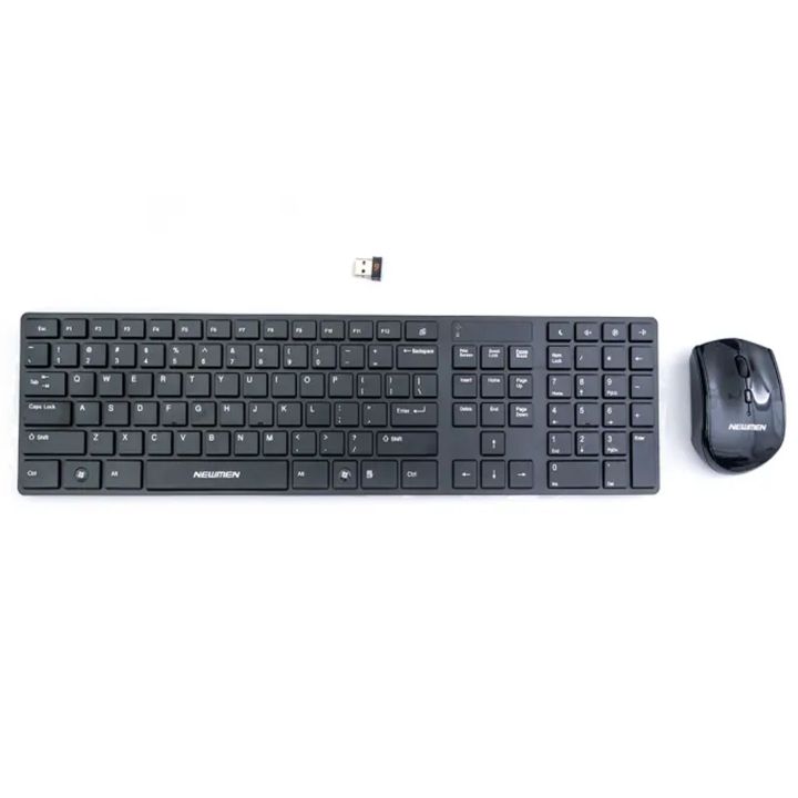 NEWMEN R-300 WIRELESS Black KEYBOARD & MOUSE COMBO IEEE1394 (Wireless)