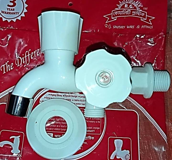 PVC%20ABS%20Plastic%20Material%202%20in%201%20BIB%20Polished%20Cock%20Tap%20Wall%20Mounted%20Made%20of%20Virgin%20Material%20Pack%20of%206%20Pcs%20-%20Image%205