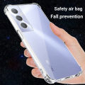 For Realme C65 4G Case Clear Shockproof Silicone Soft TPU Bumper Cover For Realme C65 RMX3910 Protect Coque on RealmeC65 Phone Casing. 