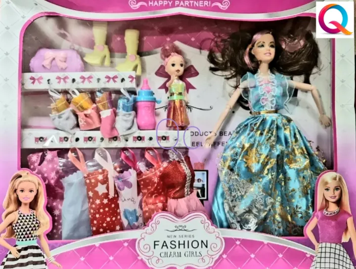 Barbie%20doll%20Joint%20Moveable%20fashion%20set%20-%20Doll%20-%20doll%20-%20Image%202