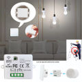 Wireless Smart Switch Light 433Mhz RF 86 Wall Panel Switch with Remote Control Mini Relay Receiver 220V Home Led Light Lamp Fan. 