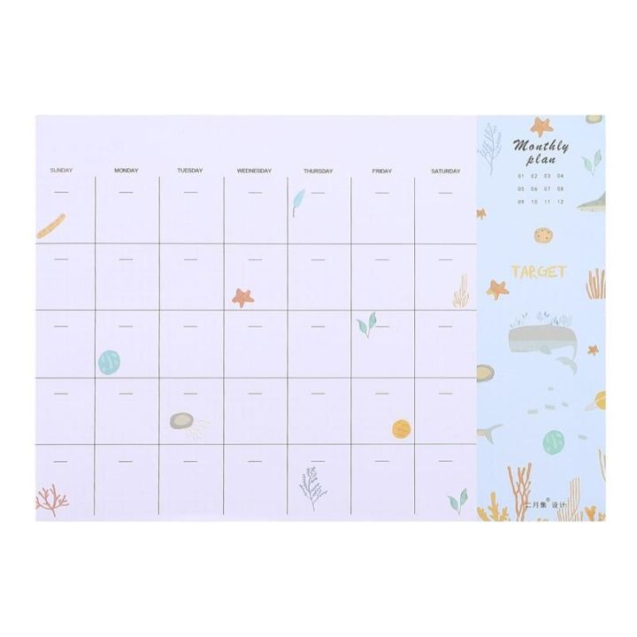 Calendar 2023 Book Planner Planning Paper Monthly Pad Schedule Daily Time Notepad Note Agenda Management Notepads Weekly Plan