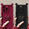Case Cover For OPPO Reno 4Z 4 3 2 5 7 Pro 6 Plus A36 A76 A96 A92S Realme 9i 4G Phone Case Liquid Silicone Silicone Angel Eyes Cute 3D Ears Love Heart Cute Protection Couple INS Full Protection Fashion Luxury Cartoon Shockproof Camera Protective. 