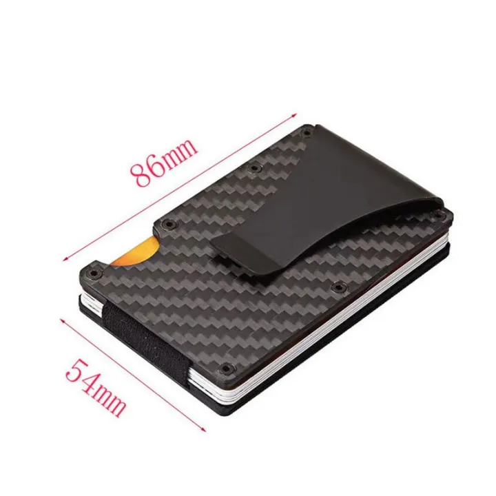 New%20Design%20Carbon%20Fiber%20Credit%20Card%20Holder%20Wallet%20Minimalist%20Rfid%20Blocking%20Slim%20Metal%20Cardholder%20Anti%20Protect%20Clip%20for%20Men%20-%20Image%208