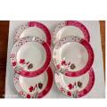 7"Melamine Soup Plate 6Pcs Set. 