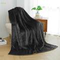 Electric Throw Blanket Full Body Machine Washable for Office Couch Travel 228cmx254cm.