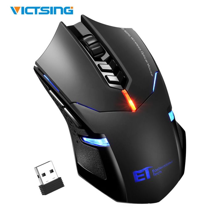 Victsing%202.4Ghz%20Wireless%20Gaming%20Mouse%20Optical%20Game%20Mouse%202400%20DPI%20Breathing%20Backlit%20Silent%20Ergonomic%207%20Buttons%20For%20PC%20Computer%20-%20Image%204