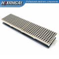1PCS MAX7219 Dot Matrix Module For Arduino Microcontroller 4 In One LED Display with 5P Line MAX7219 display 8x8 matrix Red. 