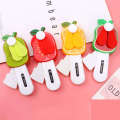 Fruit shaped hand press portable handheld small fan summer gift park. 