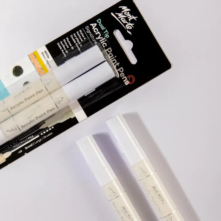 Mont%20Marte%20Dual%20Tip%20Acrylic%20Paint%20Pens%20White%202pc%20-%20Image%203
