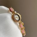 BS FA1835 Women Quartz Watch for Women Black Gold Abalone Shell Watches Gold Luxury Ladies Watch Woman Wristwatches Montre Femme.