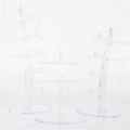BUJUE New 3/4/5 Layers Home Organizer Acrylic Sunglasses Show Rack Counter Display Stand Glasses Holder Exhibition Frame.