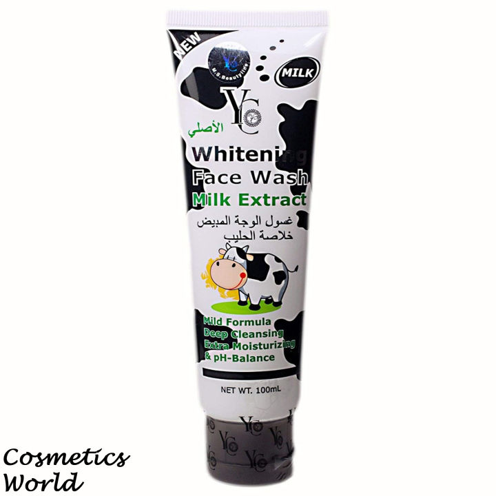 YC Milk Extract Whitening Face Wash - 100ml