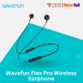 Wavefun Flex Pro Fast Charging Bluetooth Earphone- Black. 