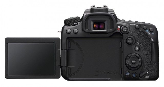 Canon%20EOS%2090D%20DSLR%20Camera%2032.5MP%20APS-C%20CMOS%20Sensor%20and%203"%201.04m-Dot%20Vari-Angle%20Touchscreen%20LCD%20(Body%20Only)%20-%20Black%20-%20Image%203