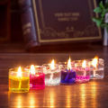 Jel candle-6/Jelly Candle Multicolor-6Pieces/Romantic Jelly Candle Multicolor-6pcs.