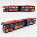 【Toy life hall】Metal Diecast Model Shuttle Bus Cars Toys Kids Back Vehicle. 