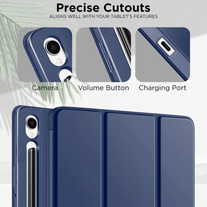Robustrion%20Cover%20for%20Samsung%20Tab%20S9%2011%20inch/Tab%20S9%20FE%20Cover%20Case%2010.9%20inch,%20Flip%20Case%20Cover%20with%20%5BS%20Pen%20Holder%5D%20for%20Samsung%20Galaxy%20Tab%20S9%20Tablet/Tab%20S9%20FE%20Tablet%20Cover%20%5BAuto%20Sleep%20Wake%5D%20-%20Black/Blue%20-%20Image%2010
