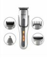 Kemei KM-680A Rechargeable Professional 8 in 1 Cordless Hair Beard Trimmer Clipper for Men. 