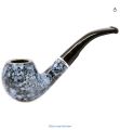 GStar Marbleized Tobacco Durable Pipe, perfect for tobacco and for props.. 