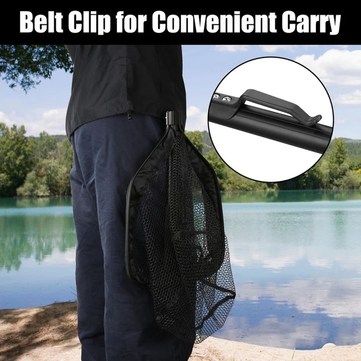 Folding%20Fishing%20Landing%20Net%20with%20Aluminum%20Telescoping%20Pole%20Handle%20Nylon%20Mesh%20Hoop%2055cm%2080cm%20100cm%20Extend%20for%20Kids%20Adults%20-%20Image%205