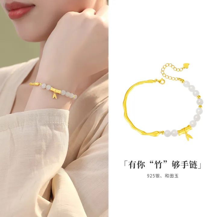 Sterling%20silver%20bracelet,%20natural%20Hetian%20jade%20bamboo%20bracelet,%20women's%20fashion%20temperament,%20half%20bracelet,%20new%20Chinese%20niche%20high-end%20jewelry%20-%20Image%207