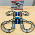 33 Pieces High Speed Simulation Rail Car Track Speed Cornering Set For Real Operation. 
